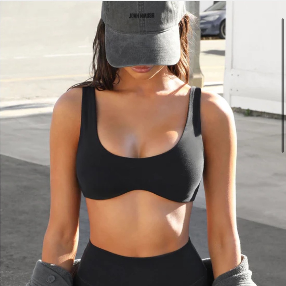 Joah Brown Contour Bra Sueded Onyx